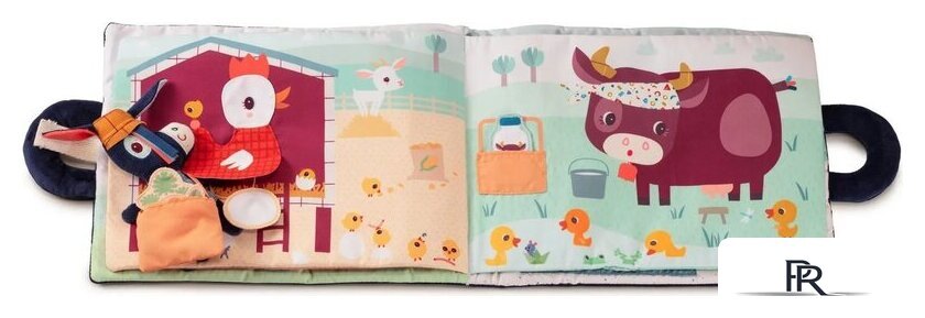 Развивающая игра Lilliputiens Книжка мягкая Ослик Игнас на ферме 83415 - Изображение №11 — Интернет-магазин ПроЗаказ