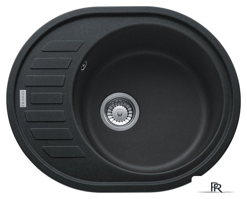 Кухонная мойка Franke Ronda ROG 611-62 114.0676.334 (оникс) - Изображение №1 — Интернет-магазин ПроЗаказ