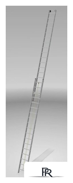 Лестница Новая высота NV 524 двухсекционная с тросовой тягой 2x18 ступеней - Изображение №2 — Интернет-магазин ПроЗаказ