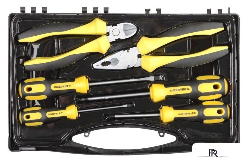 Набор отверток Stayer 2202-H6 (6 предметов) - Изображение №1 — Интернет-магазин ПроЗаказ
