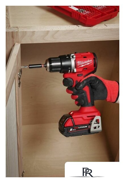 Дрель-шуруповерт Milwaukee M18 M18BLDDRC-502C 4933492835 (с 2-мя АКБ 5 Ач, кейс) - Изображение №9 — Интернет-магазин ПроЗаказ