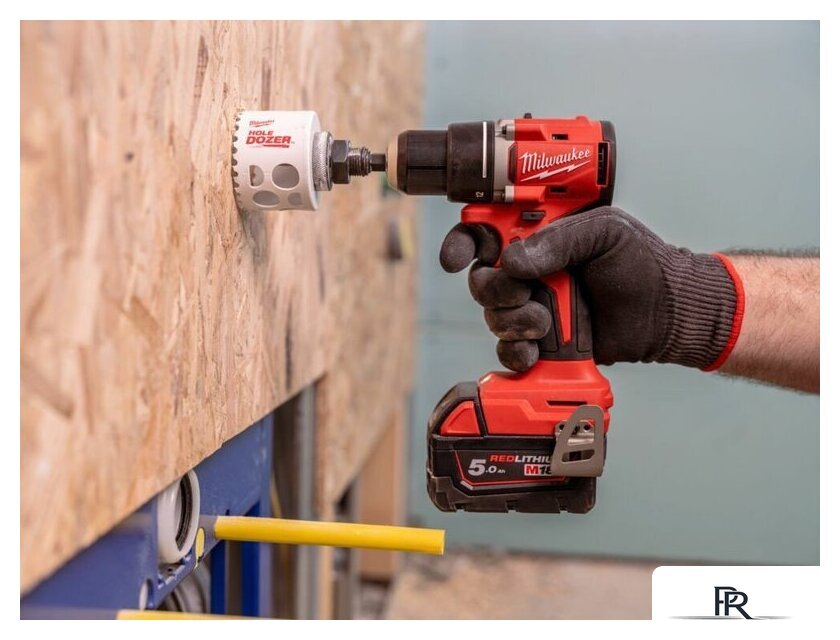 Дрель-шуруповерт Milwaukee M18 M18BLDDRC-502C 4933492835 (с 2-мя АКБ 5 Ач, кейс) - Изображение №7 — Интернет-магазин ПроЗаказ