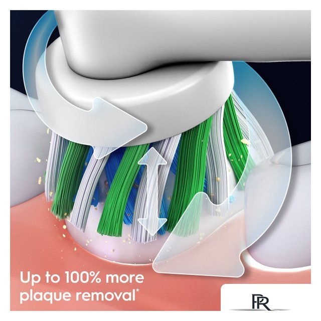 Комплект зубных щеток Oral-B Pro Series 1 D305.523.3H (2 шт, черный/бирюзовый) - Изображение №8 — Интернет-магазин ПроЗаказ