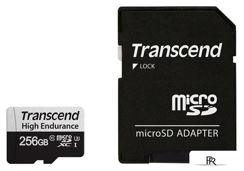 Карта памяти Transcend microSDXC TS256GUSD350V 256GB (с адаптером) - Изображение №1 — Интернет-магазин ПроЗаказ