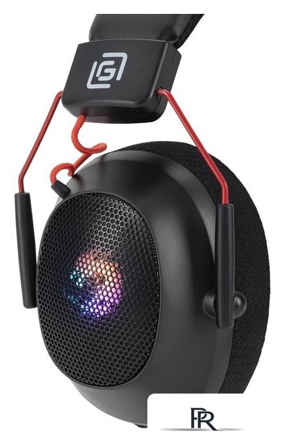 Наушники Оклик HS-L305G (черный/красный) - Изображение №4 — Интернет-магазин ПроЗаказ