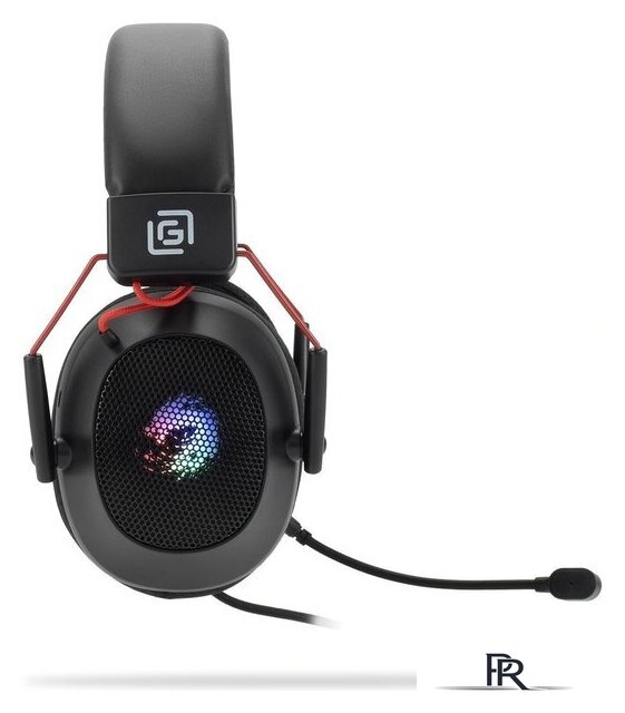 Наушники Оклик HS-L305G (черный/красный) - Изображение №5 — Интернет-магазин ПроЗаказ