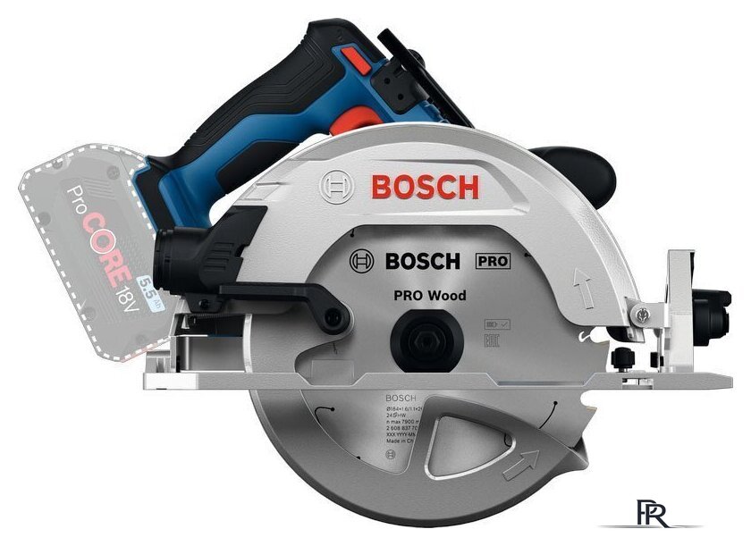 Дисковая (циркулярная) пила Bosch GKS 18V-68-2 Professional 06016D0000 (без АКБ) - Изображение №1 — Интернет-магазин ПроЗаказ