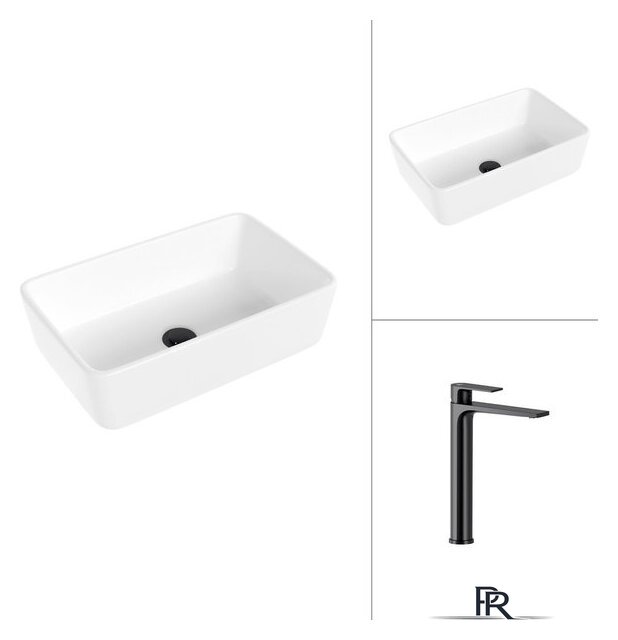 Умывальник Lauter 21674A + Reef 21CK8678BS - Изображение №1 — Интернет-магазин ПроЗаказ