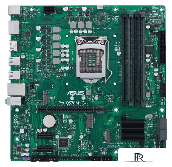 Материнская плата ASUS Pro Q570M-C/CSM - Изображение №1 — Интернет-магазин ПроЗаказ