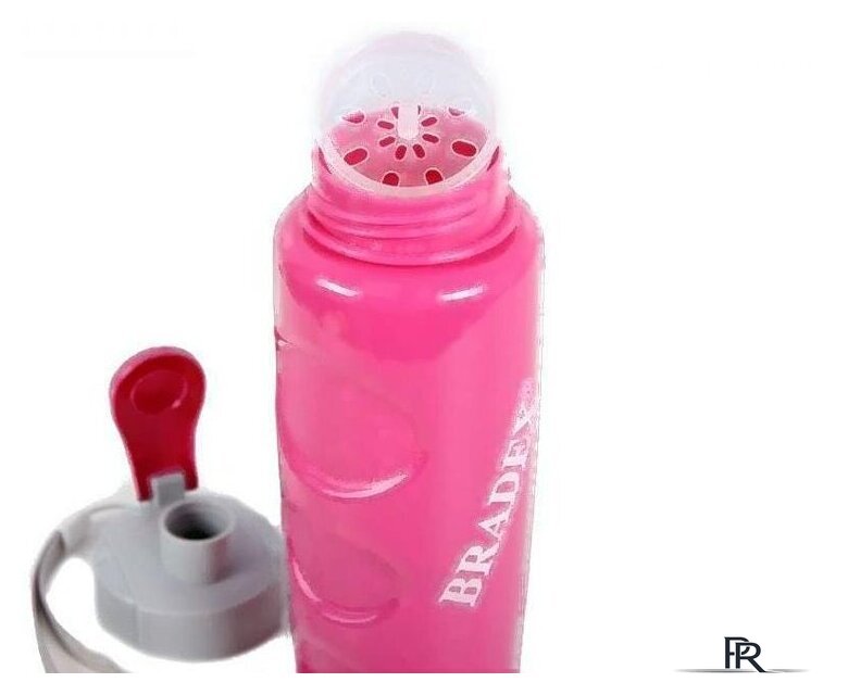 Бутылка для воды Bradex Ивиа 500 ml Fuchsia - Изображение №3 — Интернет-магазин ПроЗаказ