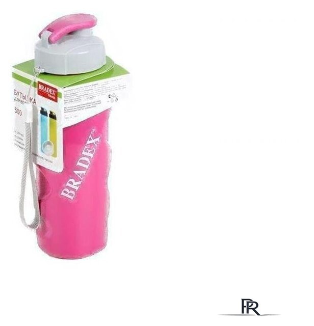 Бутылка для воды Bradex Ивиа 500 ml Fuchsia - Изображение №4 — Интернет-магазин ПроЗаказ