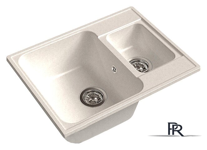 Кухонная мойка GranFest QUARZ Z-09 (белый) - Изображение №1 — Интернет-магазин ПроЗаказ