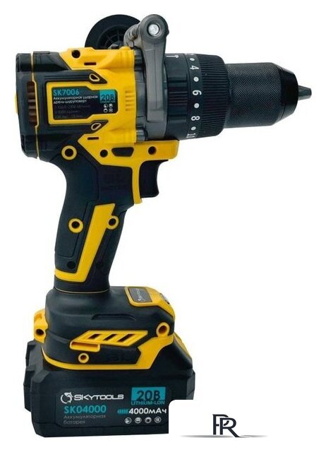Ударная дрель-шуруповерт SKytools SK7006 (с 2-мя АКБ, кейс) - Изображение №3 — Интернет-магазин ПроЗаказ