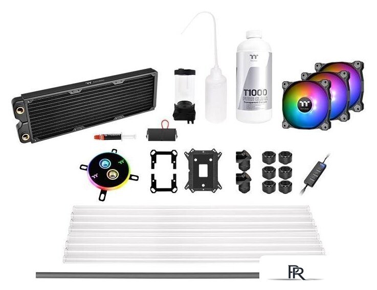 Система жидкостного охлаждения для процессора Thermaltake Pacific C360 DDC Hard Tube Water Cooling Kit CL-W243-CU12SW-A - Изображение №1 — Интернет-магазин ПроЗаказ