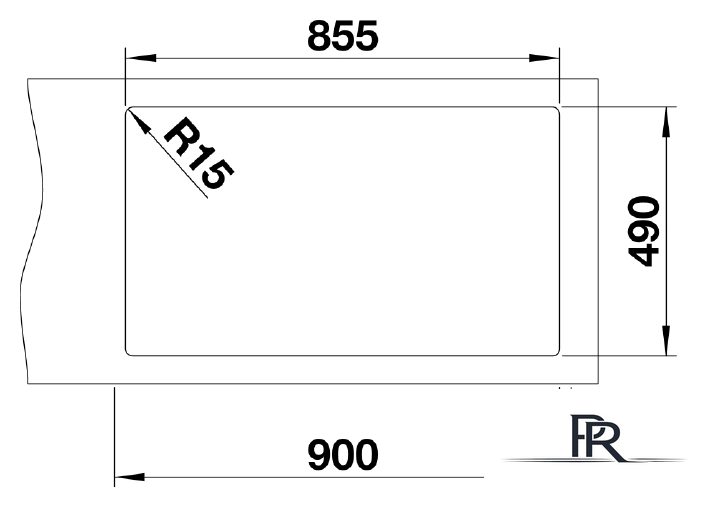 Кухонная мойка Blanco Andano 400/400-IF/A 525249 (с клапаном-автоматом, сатин) - Изображение №4 — Интернет-магазин ПроЗаказ