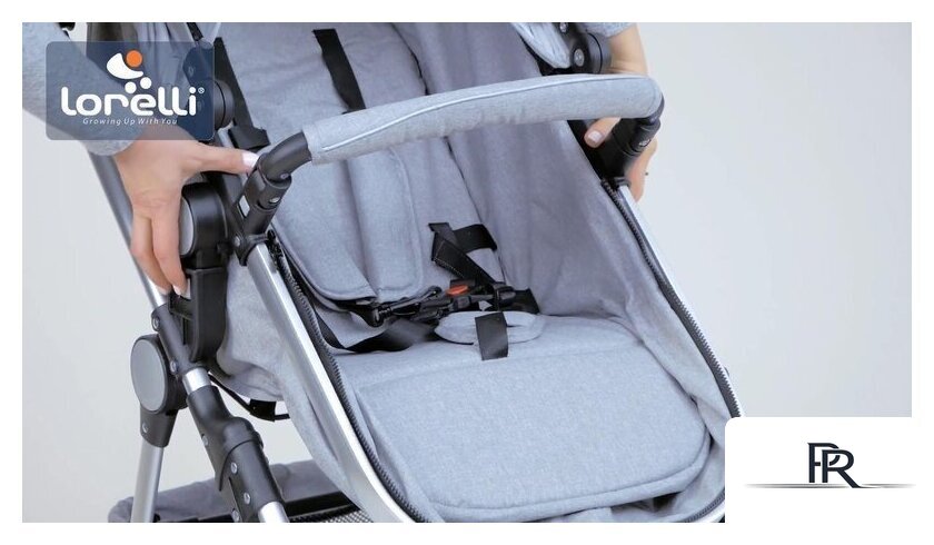 Универсальная коляска Lorelli Lora 2021 (2 в 1, luxe red elephants) - Изображение №34 — Интернет-магазин ПроЗаказ