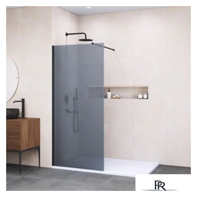 Душевая стенка RGW WA-110B 351011009-34 (черный/тонированное стекло) - Изображение №1 — Интернет-магазин ПроЗаказ