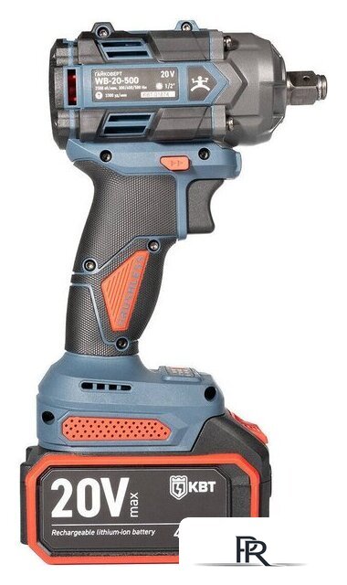 Гайковерт КВТ WB-20-500 (с 2-мя АКБ, кейс) - Изображение №2 — Интернет-магазин ПроЗаказ