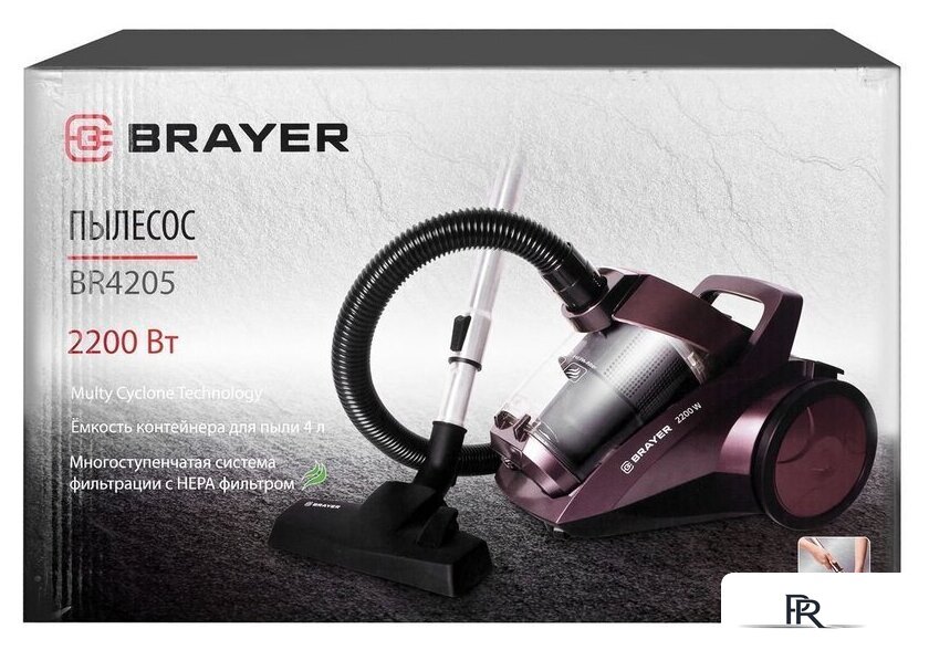 Пылесос Brayer BR4205 - Изображение №15 — Интернет-магазин ПроЗаказ