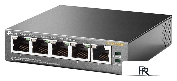 Неуправляемый коммутатор TP-Link TL-SF1005P V1 - Изображение №3 — Интернет-магазин ПроЗаказ