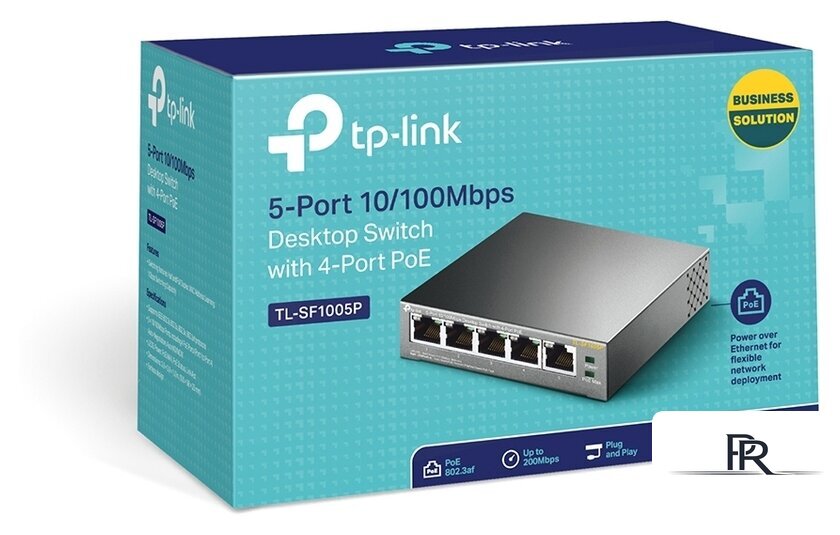 Неуправляемый коммутатор TP-Link TL-SF1005P V1 - Изображение №4 — Интернет-магазин ПроЗаказ