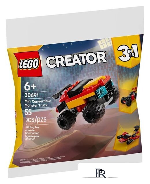 Конструктор LEGO Creator 3 в 1 30691 Мини монстр-трак-кабриолет - Изображение №1 — Интернет-магазин ПроЗаказ