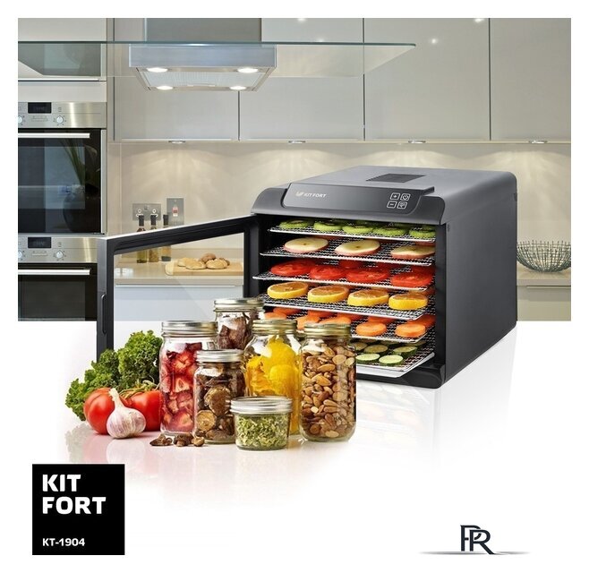 Сушилка для овощей и фруктов Kitfort KT-1904 - Изображение №7 — Интернет-магазин ПроЗаказ