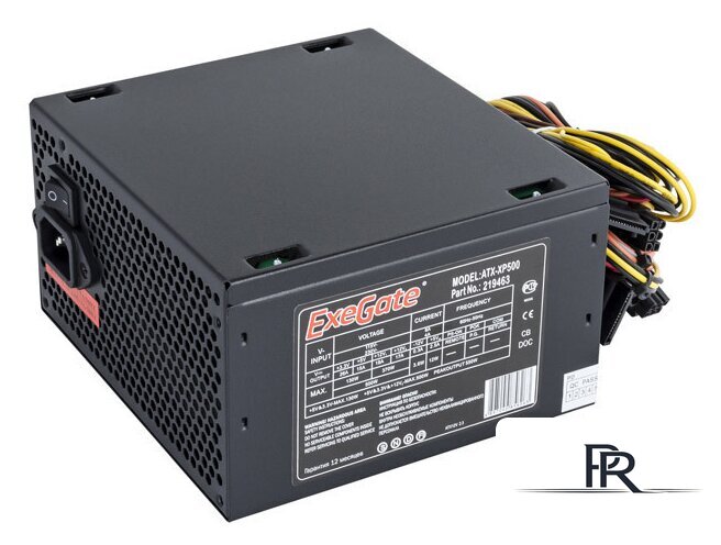 Блок питания ExeGate ATX-XP500 - Изображение №1 — Интернет-магазин ПроЗаказ