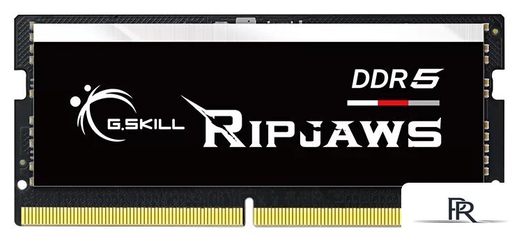 Оперативная память G.Skill Ripjaws 32ГБ DDR5 SODIMM 5600МГц F5-5600S4645A32GX1-RS - Изображение №1 — Интернет-магазин ПроЗаказ