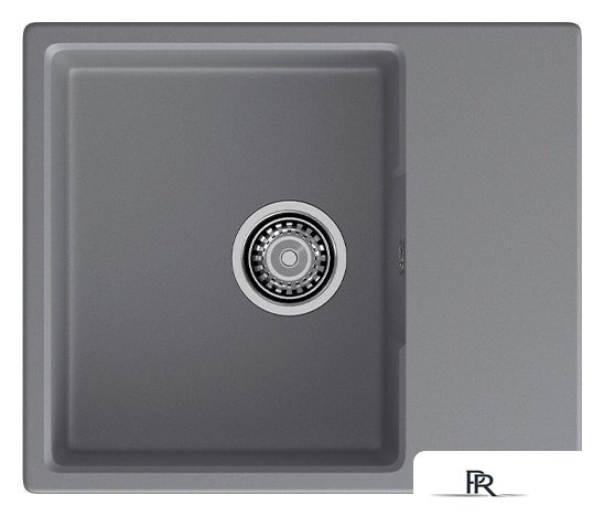 Кухонная мойка GranFest Urban GF-UR-658L (темно-серый) - Изображение №1 — Интернет-магазин ПроЗаказ
