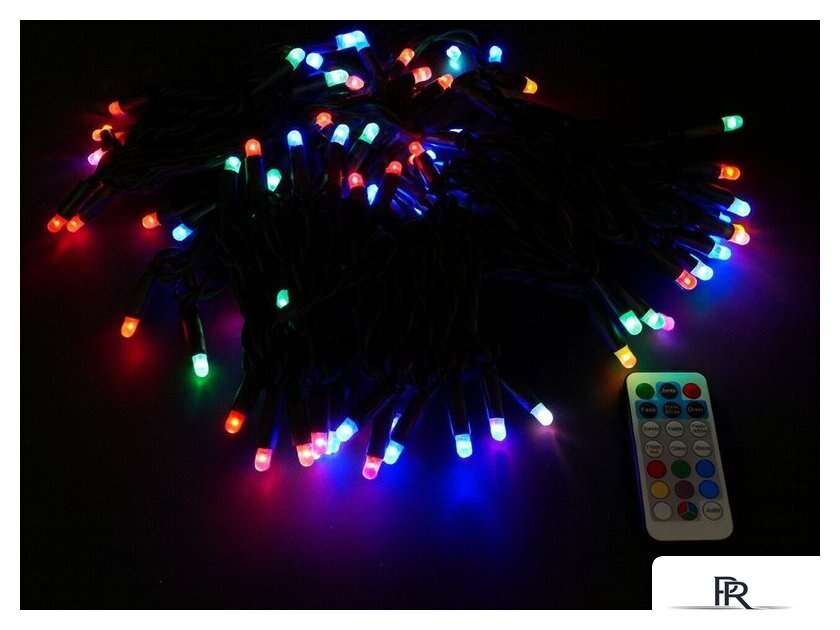 Светодиодная гирлянда ULED ULED-SL-100-220V-(B-ESR-RGB) - Изображение №1 — Интернет-магазин ПроЗаказ