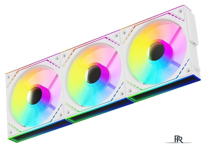 Комплект вентиляторов для корпуса Thermalright TL-M12QW-S X3 (белый) - Изображение №5 — Интернет-магазин ПроЗаказ