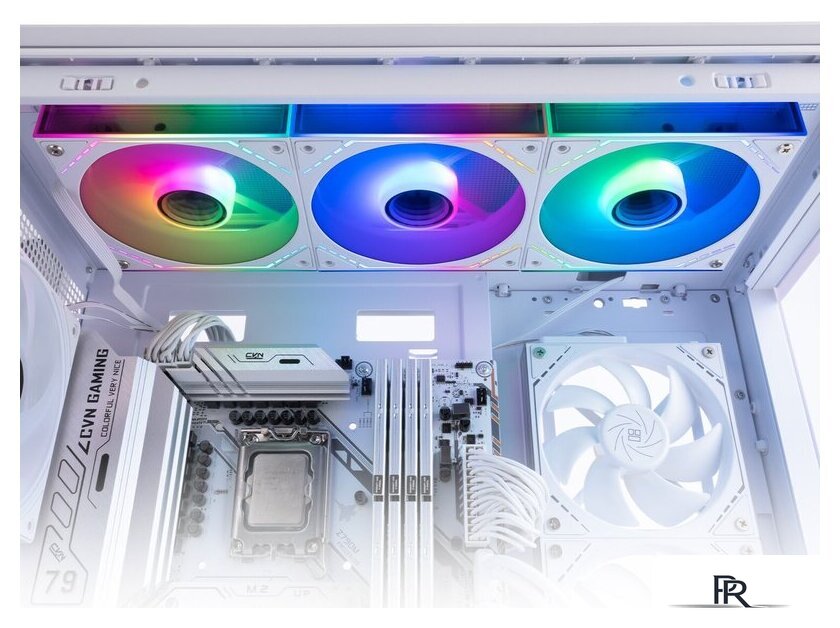 Комплект вентиляторов для корпуса Thermalright TL-M12QW-S X3 (белый) - Изображение №6 — Интернет-магазин ПроЗаказ