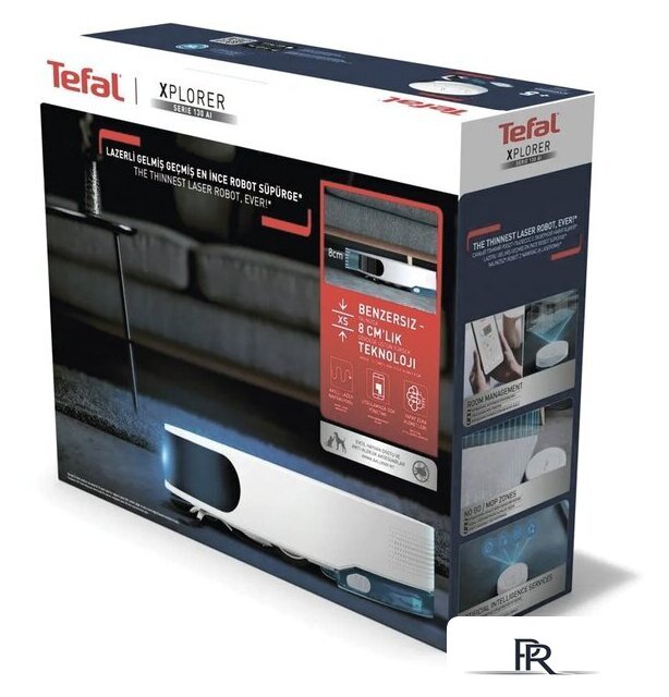Робот-пылесос Tefal X-Plorer Serie 130AI Animal & Allergy RG9077WH - Изображение №2 — Интернет-магазин ПроЗаказ