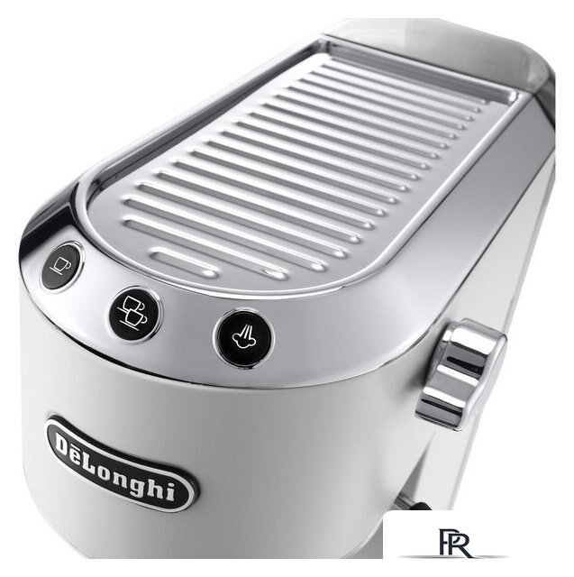 Рожковая кофеварка DeLonghi Dedica EC 685.W - Изображение №3 — Интернет-магазин ПроЗаказ