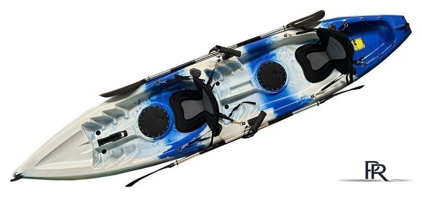 Байдарка BarrakuDA SOT380 (синий/белый) - Изображение №2 — Интернет-магазин ПроЗаказ