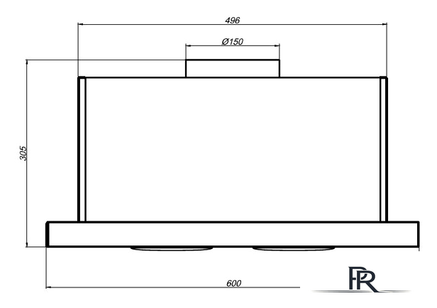 Кухонная вытяжка Elikor Интегра Glass 60П-650-В2Л (белый/стекло белое) (934745) - Изображение №2 — Интернет-магазин ПроЗаказ