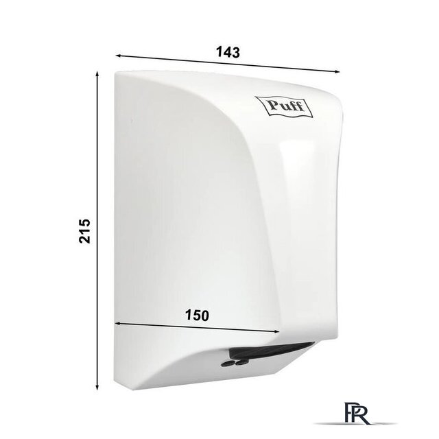 Сушилка для рук Puff 8809 - Изображение №9 — Интернет-магазин ПроЗаказ
