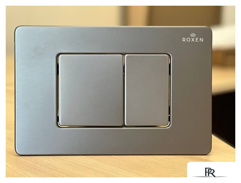 Унитаз подвесной Roxen Antares One Rimless 6 в 1 StounFix Dual Fresh 613423 (оружейная сталь/металл) - Изображение №16 — Интернет-магазин ПроЗаказ