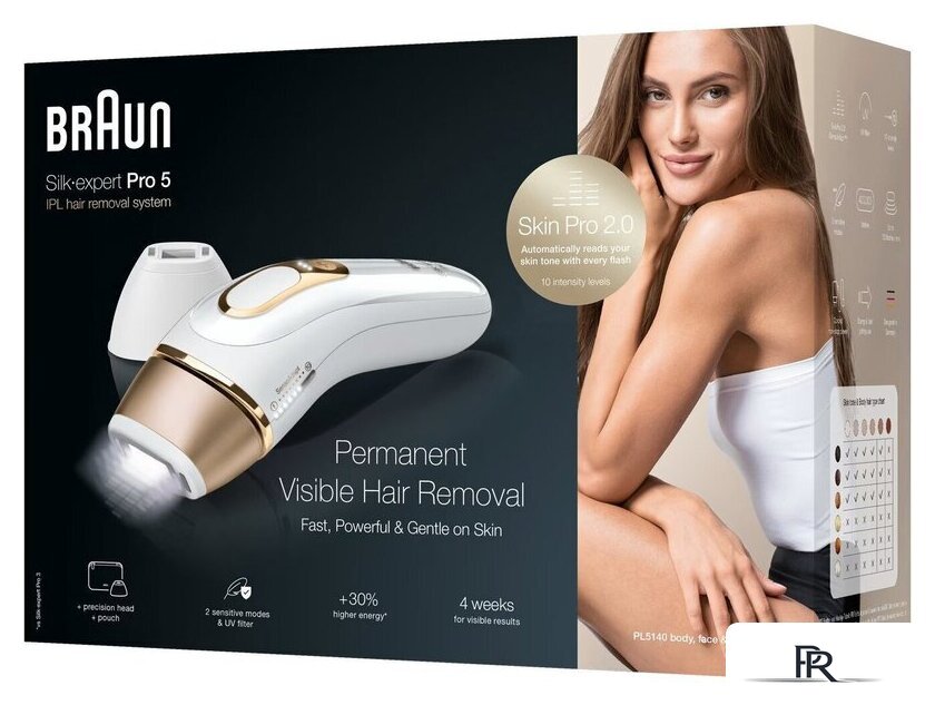 Фотоэпилятор Braun Silk-Expert Pro 5 PL5140 - Изображение №9 — Интернет-магазин ПроЗаказ