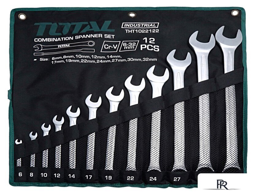 Набор ключей Total THT1022122 (12 предметов) - Изображение №1 — Интернет-магазин ПроЗаказ