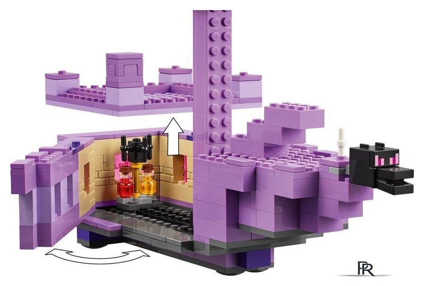 Конструктор LEGO Minecraft 21264 Эндер-Дракон и Корабль Края - Изображение №5 — Интернет-магазин ПроЗаказ