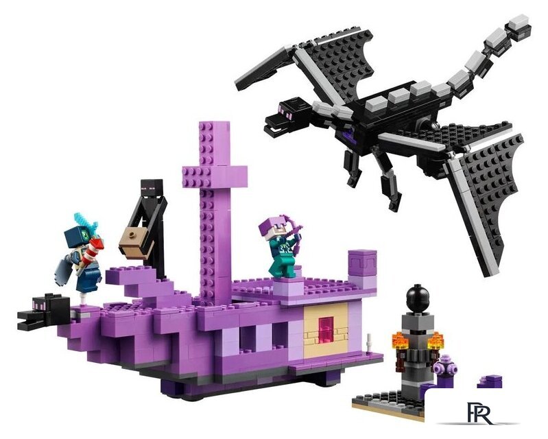 Конструктор LEGO Minecraft 21264 Эндер-Дракон и Корабль Края - Изображение №4 — Интернет-магазин ПроЗаказ