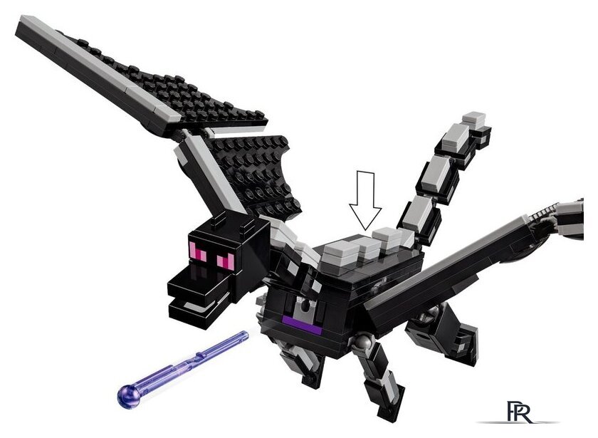 Конструктор LEGO Minecraft 21264 Эндер-Дракон и Корабль Края - Изображение №6 — Интернет-магазин ПроЗаказ