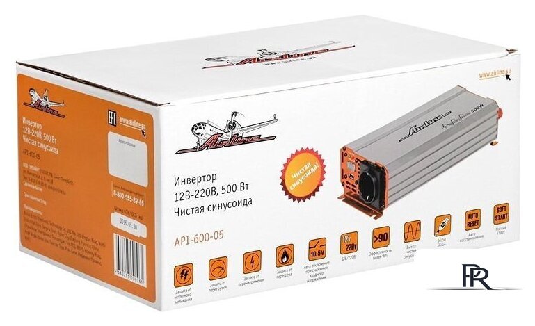 Автомобильный инвертор Airline API-600-05 - Изображение №2 — Интернет-магазин ПроЗаказ