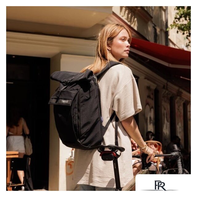 Городской рюкзак Thule Paramount 24L PARABP3116BLK (black) - Изображение №4 — Интернет-магазин ПроЗаказ