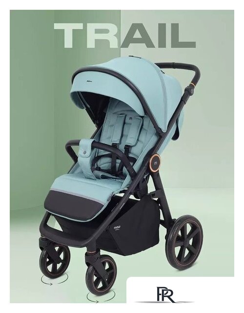 Коляска прогулочная «книга» MOWbaby Trail 2025 MB090 (зеленый) - Изображение №1 — Интернет-магазин ПроЗаказ