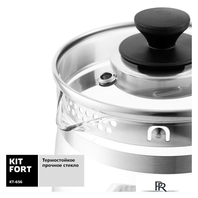 Электрический чайник Kitfort KT-656 - Изображение №4 — Интернет-магазин ПроЗаказ