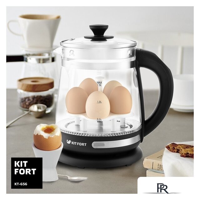 Электрический чайник Kitfort KT-656 - Изображение №7 — Интернет-магазин ПроЗаказ