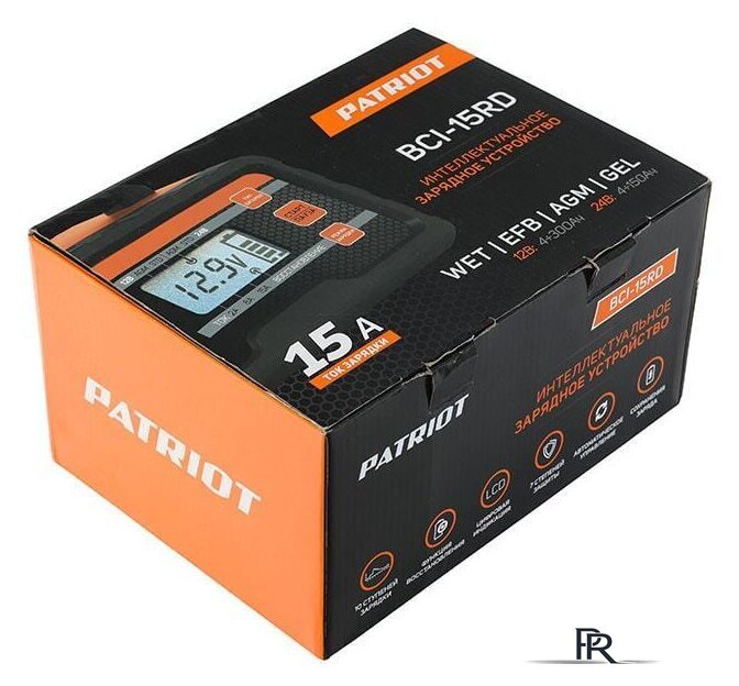 Зарядное устройство Patriot BCI-15RD - Изображение №2 — Интернет-магазин ПроЗаказ